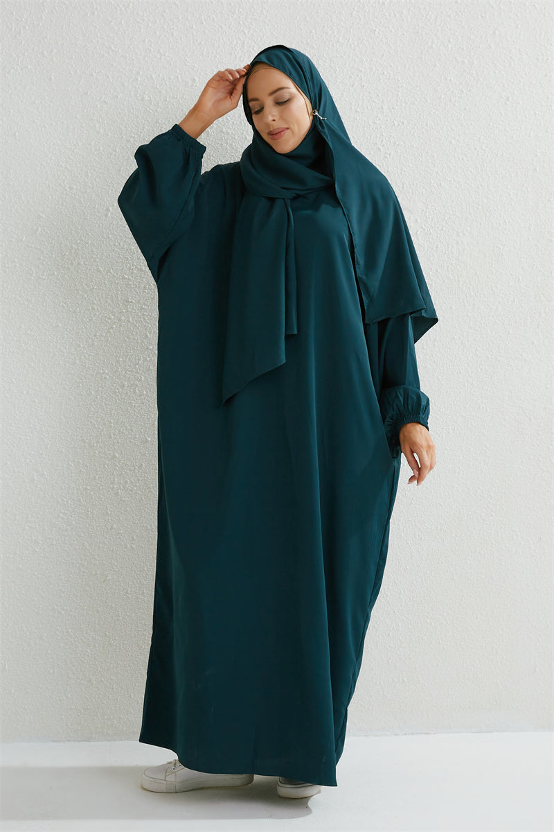 Muslim Abaya Prayer Dress Islamic Clothing Women.