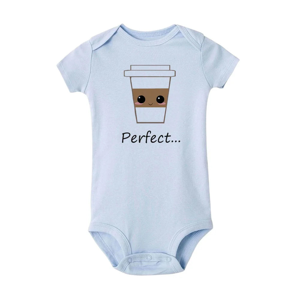 Perfect Together Twin Babykleidung Lustige Zwillings-Outfits Strampler Junge Mädchen Duschgeschenk Sommer Kurzarm-Bodys Bruder/Schwester.