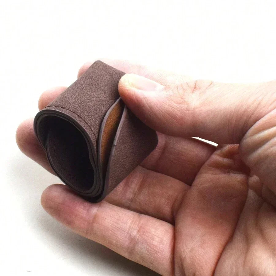 Leder Einzelner Füllfederhalteretui Stifthülle Beutel Kugelschreiber Bleistift Schutzhülle Halter für Männer Frauen Büro Business Geschenk.