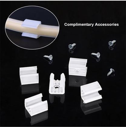 1m-35m Surper Brightness COB LED Strip Light 288LEDs/M RA90 220V Outdoor Waterproof Silicone Tube for Yard Swimming Pool Pathway.