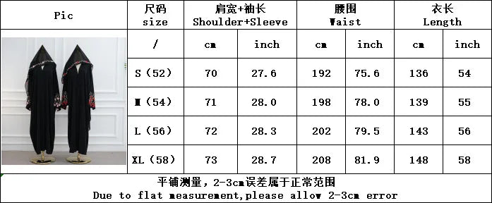 Islamic Clothes Black Flower Embroidery Abayas for Women Dubai Cardigan Muslim Saudi Open Abaya Kimono Luxury Hijab Dress Kaftan.