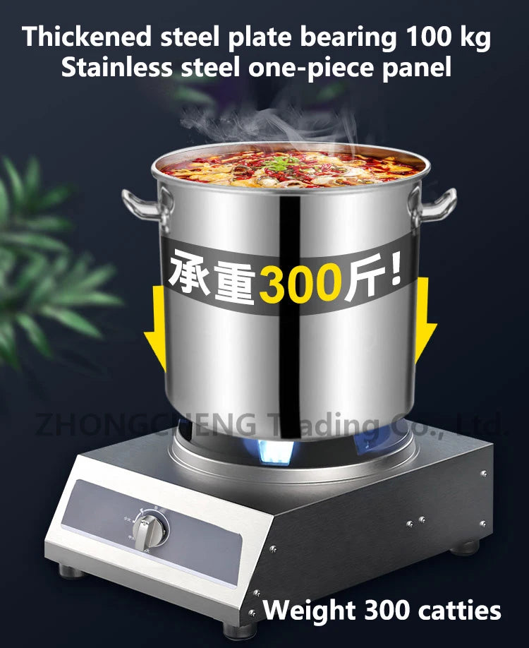 Furious Fire Stove Commercial Single Stove Liquefied Gas Stove Stir-frying High pressure stove stainless steel desktop gas stove