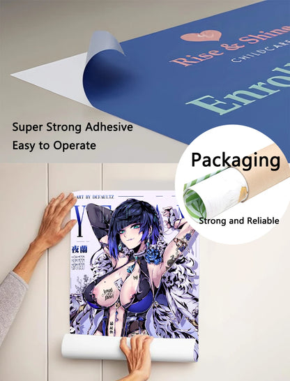 Kate Moss Fashion Modern Art Poster HD art sticky wall waterproof home living room bedroom bar aesthetic decoration.