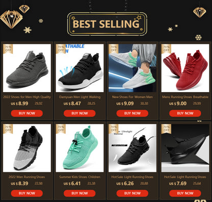 Hot Sale Light Man Running Shoes Comfortable Breathable Men's Sneaker Casual Antiskid and Wear-resistant Jogging Men Sport Shoes.