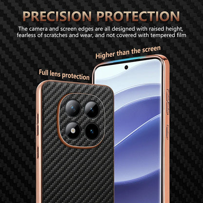 For Xiaomi Redmi Note 15 pro plus Carbon Fiber Phone Case -New Hot Series Mi Note 13/14 pro Plus/15 pro Poco X7/X6/M6 pro Case5G.