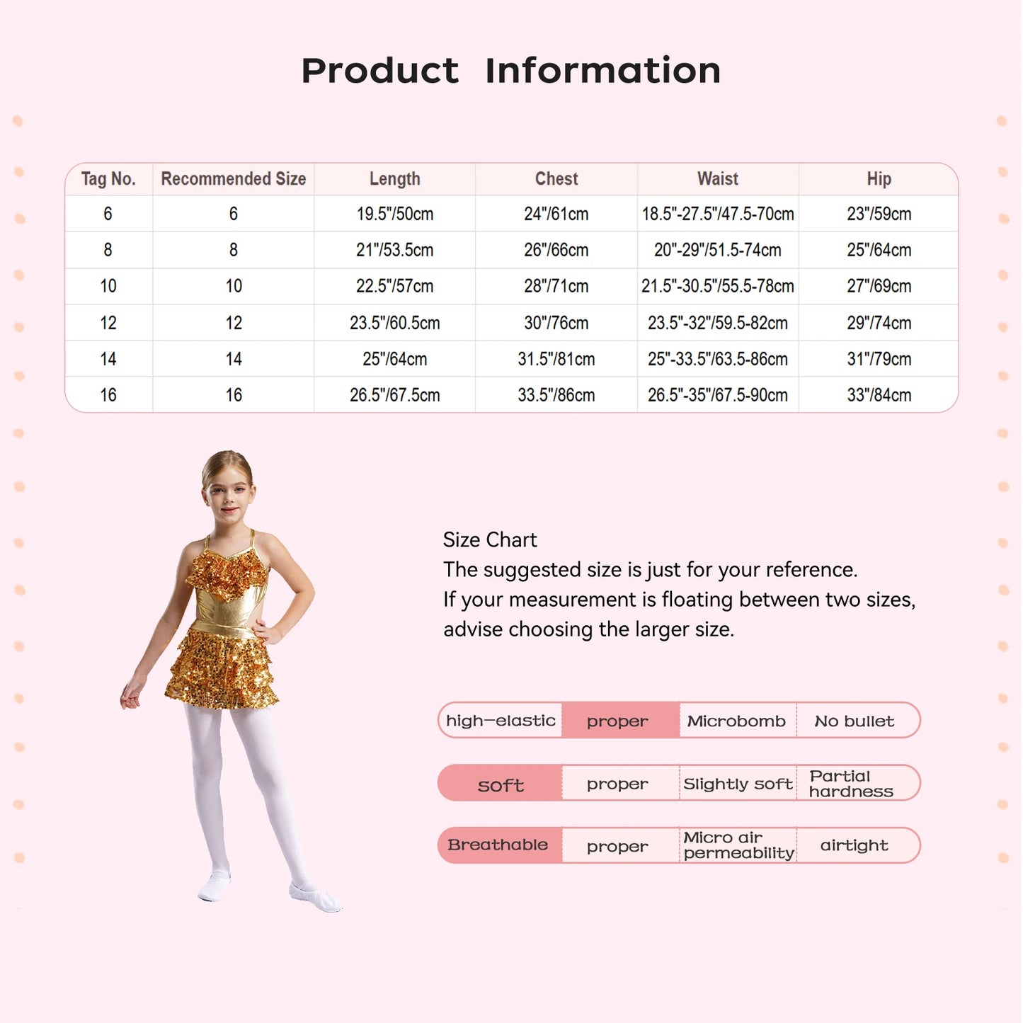 Kinder Mädchen Pailletten Jazz Ballett Tanzkleid Ärmellos Ausschnitt Tiered Rüschen Trikot Salsa Samba Rumba Skating Performance Kostüm