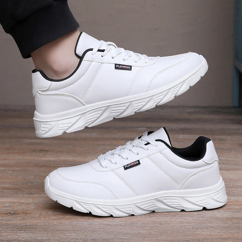 Men Sneakers Soft Sports Running Shoes New Casual Shoes for Men Solid Black White Walking Footwear Fitness jogging Men Shoes.