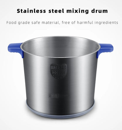 DIVEDEER Meat grinder household electric stainless steel cooking stirring garlic mince mince machine small garlic puree.
