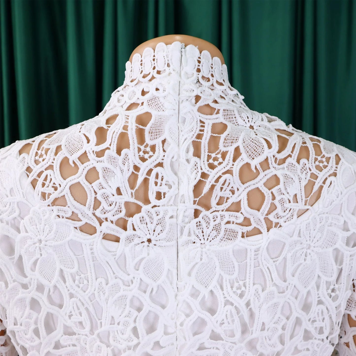 Elegant Jumpsuits & Rompers for Women O Neck Lace Patchwork Short Sleeve Sashes High Waisted Luxury Birthday Party Dinner Outfit