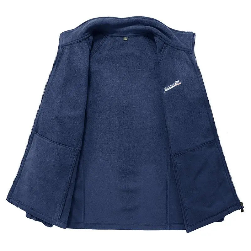 Men's Spring Autumn Jacket Thickened High-end Knitted Jacket Cardigan Outerwear Coat.