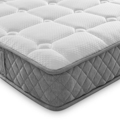 Orthopädische Kaltschaummatratze 90 x 200 cm, Matratze mit 7-Zonen-Taschenfederkernen, mittelfest – OEKO-TEX ®    Zertifiziert