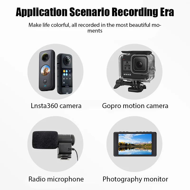 1.2m Ultra-Long Carbon Fiber Invisible Selfie Stick For Insta360 X3/X2/for DJI Action 3/GoPro Camera Invisible Selfie Stick.