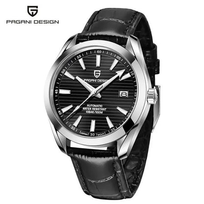 PAGANI DESIGN New Men Gift Watch Sapphire Glass 40mm Mechanical Wristwatch Stainless Steel 100M Waterproof Automatic Watches Men.