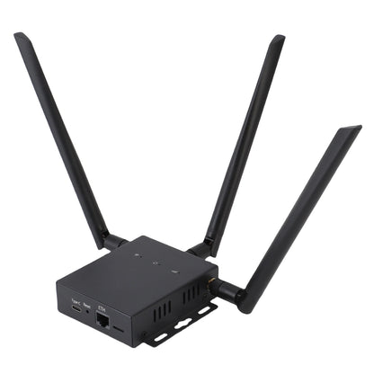 WiFi 6 Router 4G LTE CPE 300Mbps Mobile WiFi Hotspot Wireless Router with SIM Card Slot 3 Antenna European Version WiFi 6 Router.
