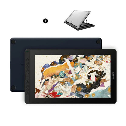 HUION Kamvas 16(2021) Graphics Drawing Monitor Battery-free Digital Pen Tablet For Windows/MAC And Android 120%s RGB.