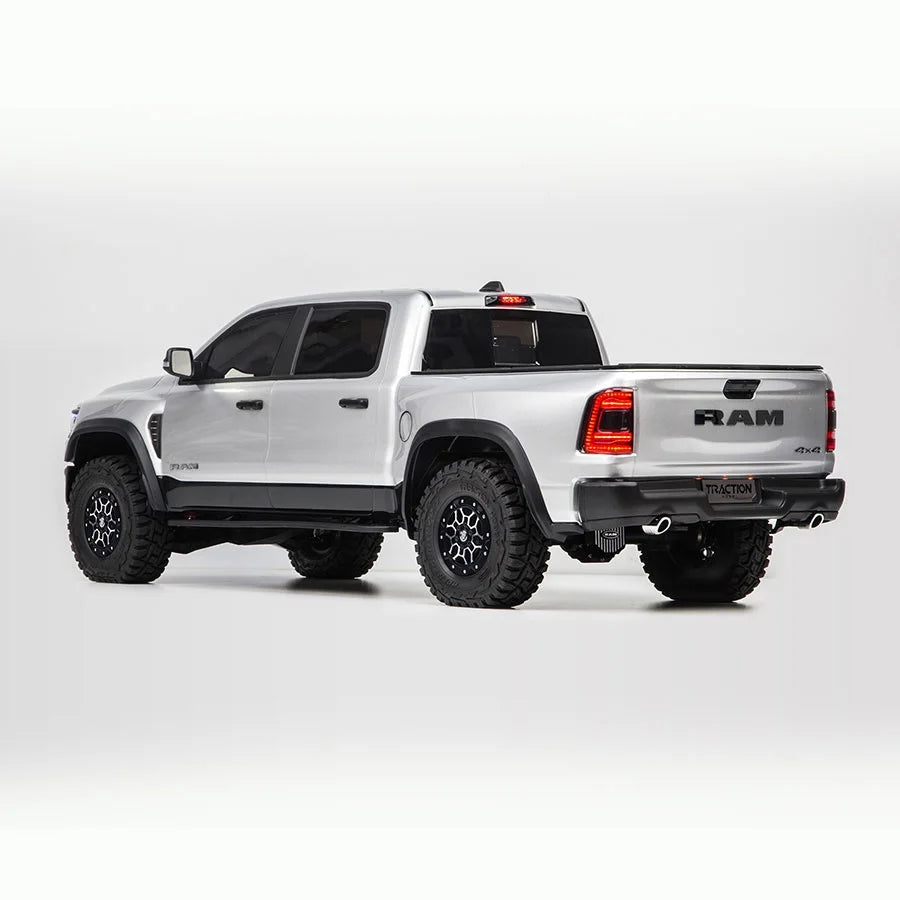 KM Thunder Dodge Tyrannosaurus RAM 1500 Simulation 1/8 Remote Control Electric 4WD Climbing Vehicle Pickup Off road Vehicle