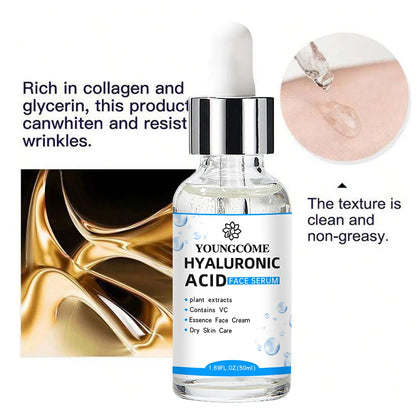 Hyaluronic Acid Facial Essence Deep Moisturizing Facial Skin Essence Korean Skin Care Products.