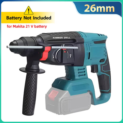 Hikity Bürstenlosen Elektrische Bohrmaschine Cordless Elektrische Hammer DIY Haushalts Werkzeug Elektrische Werkzeug Set Für Makita 18V Batterie Schraubendreher