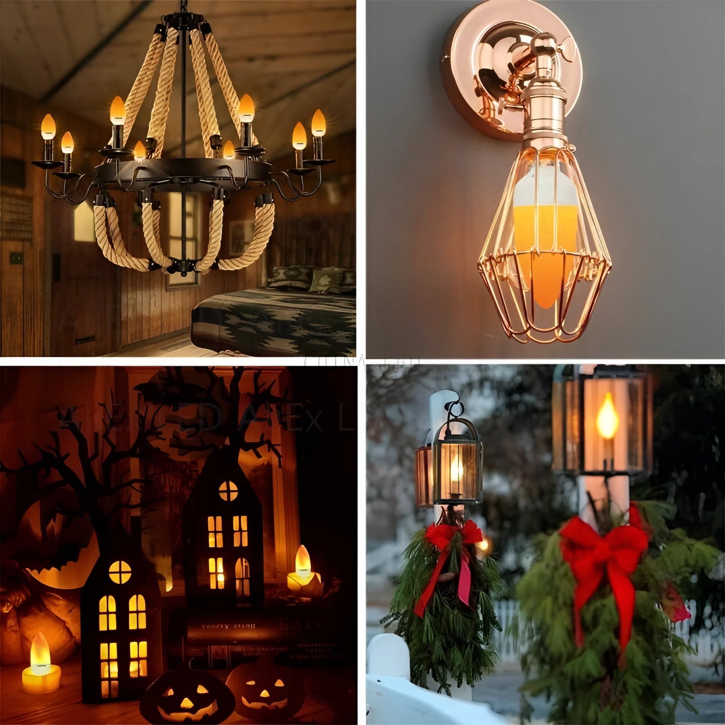 USB LED E27 Flamme Glühbirne Feuer E14 lampe Mais Birne Flackern LED Licht Dynamische Flamme Wirkung 3W 5W 7W 9W 110V-220v für Home Beleuchtung