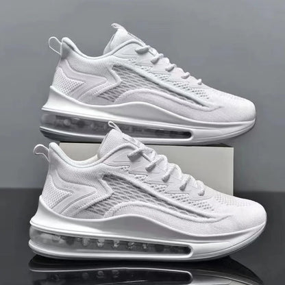 кроссовки мужские 2023 Men Air Cushion Casual Sneaker Mesh Breathable Running Shoes Men Outdoor Thick Sports Walking Sneakers.