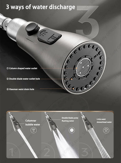 Küchenspüle aus Edelstahl 304, großes Fassungsvermögen, Wasch-/Schnitt-/Abfluss in einem, komplettes Set, multifunktionale Gemüse-Arbeitsstation für den Haushalt