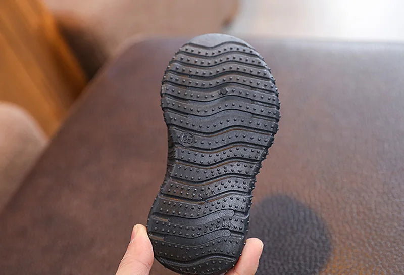 Children Shoes Spring Summer Kids Sneakers Soft Breathable Mesh For Boys Slip-on Casual Shoes Anti-Slip Walking Baby Girls Shoes