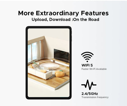 Global Version DOOGEE T36 Android Tablet 15 8 + 256GB 12 ''FHD + 90Hz IPS Display Unisoc T620 Octa Core 8800mAh Battery Widevine L1