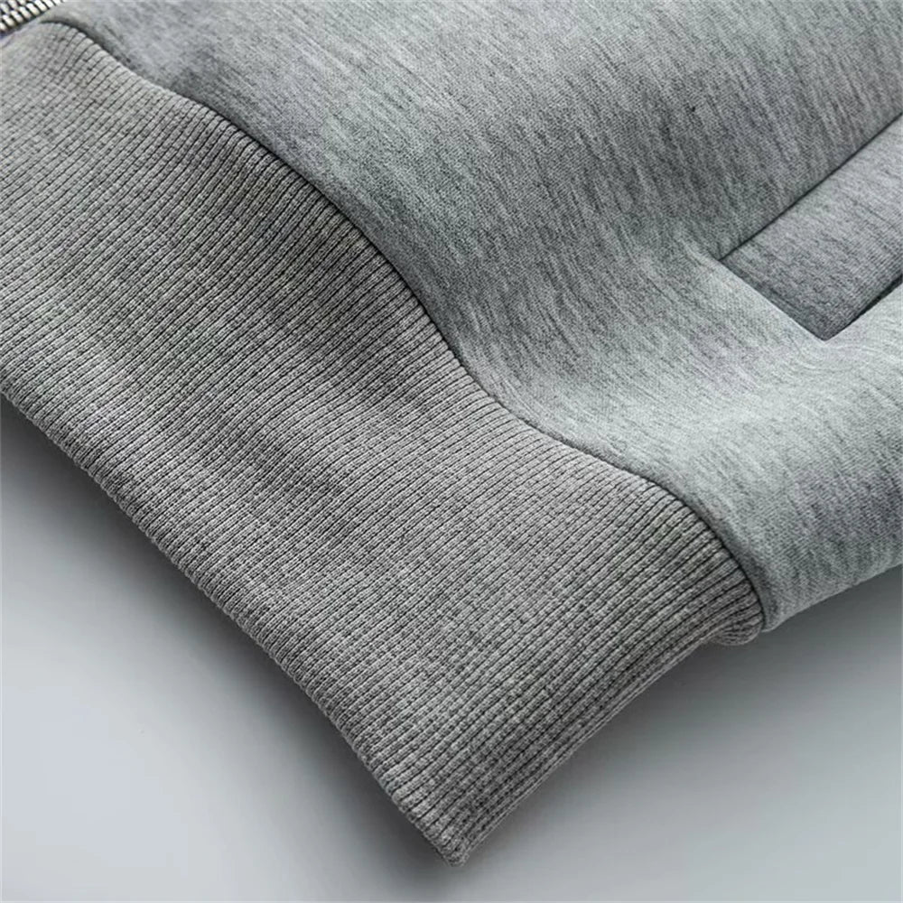 UNIZERA Damen-Pilotenjacke mit Kragen, Reißverschlusstasche, Dekoration, Frühling, neue lässige Damenbekleidung.