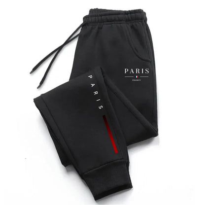 2025 New Arrival Paris Printed Sweatpants for Men High Grade Male Home Outdoor Casual Sports Jogger Pants Urban Fashion Trousers.