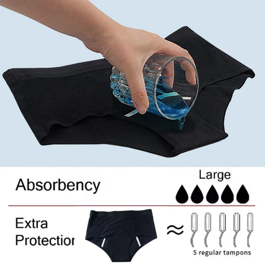 Women's Cotton Breathable Period Panties Leak Proof Health Seamless Briefs Soft Underwear  During Periods Dropshipping.