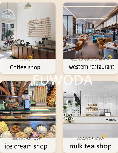 Digital Display Double-Headed UFO Burger Waffle Donut Machine Stainless Steel Hot Sale Electric Ice Cream Waffles Burger Maker.