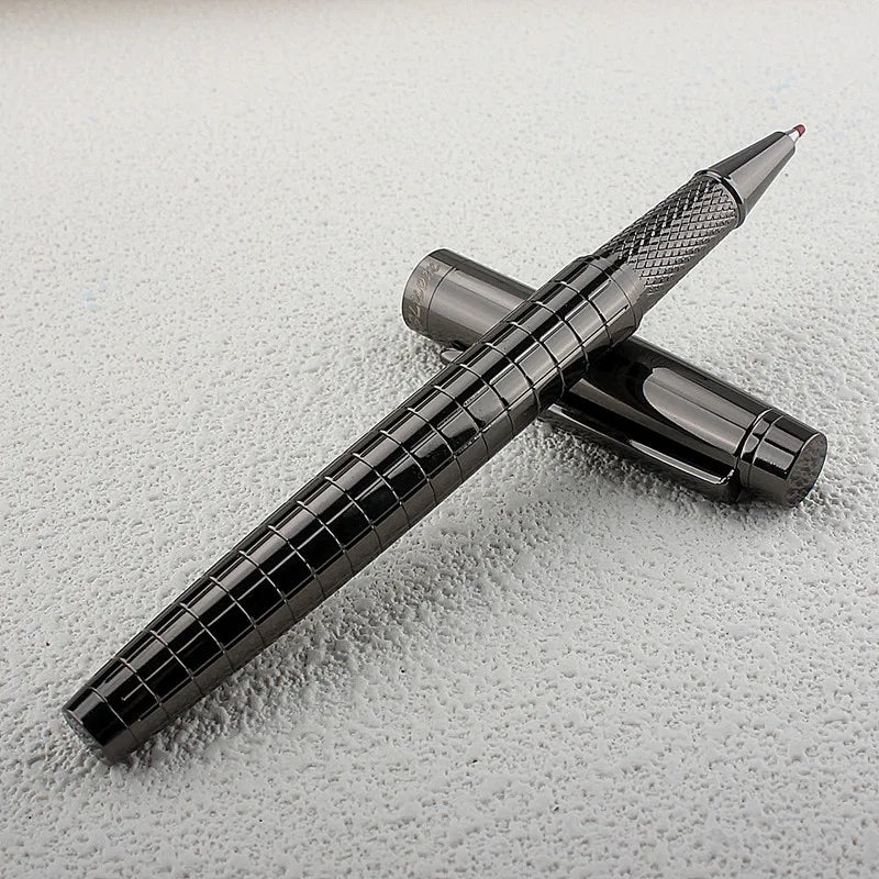 1 stücke MONTE MOUNT Kugelschreiber Retro Metall Gitter Tinte Elegantes Geschenk für Schreiben Schreibwaren Büro Schule Liefert Roller kugelschreiber.