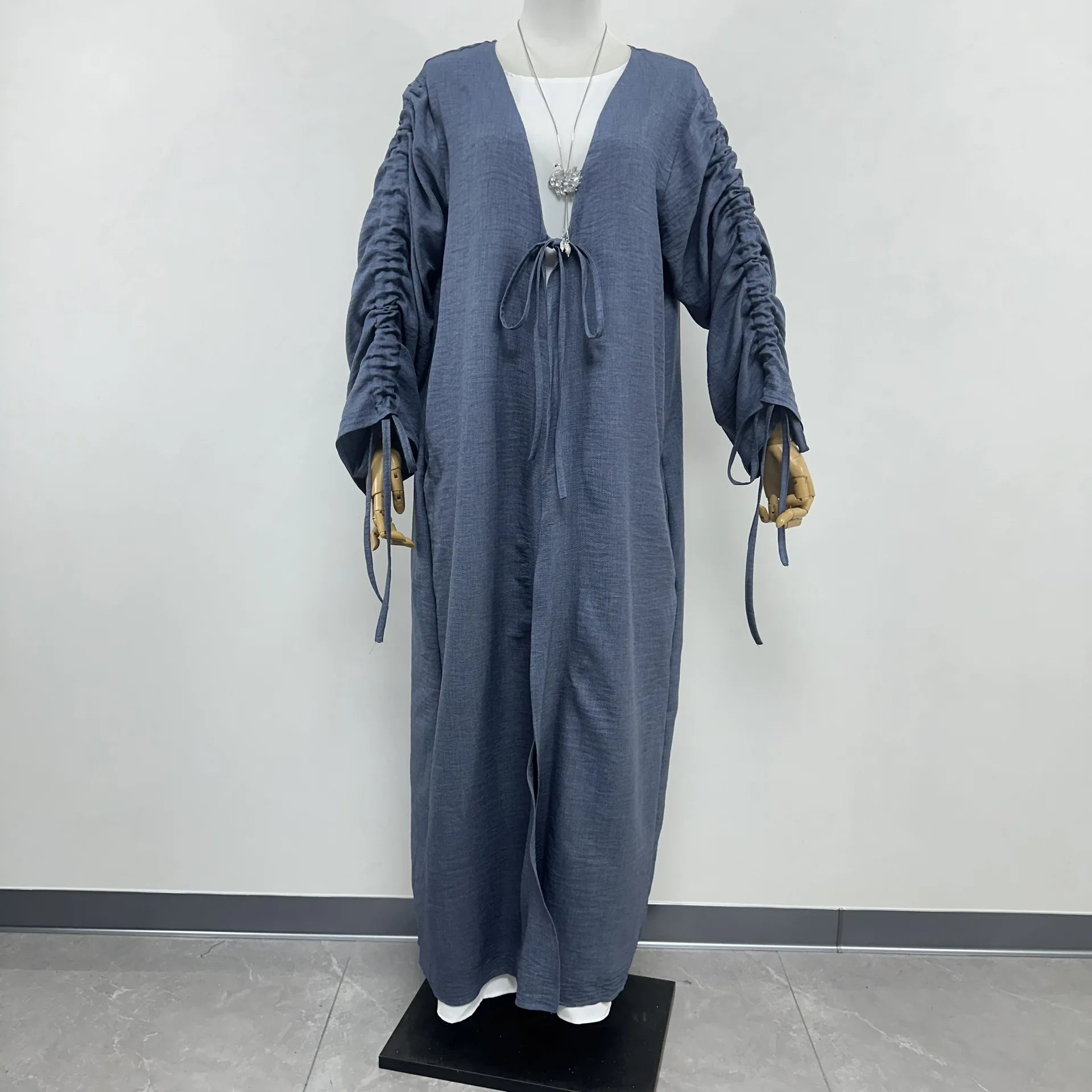 Eid Ramadan Muslim Dress Women Dubai Open Abaya Turkey Kaftan Kimono Cardigan Kebaya Islam Clothing Robe Caftan Marocain Femme.