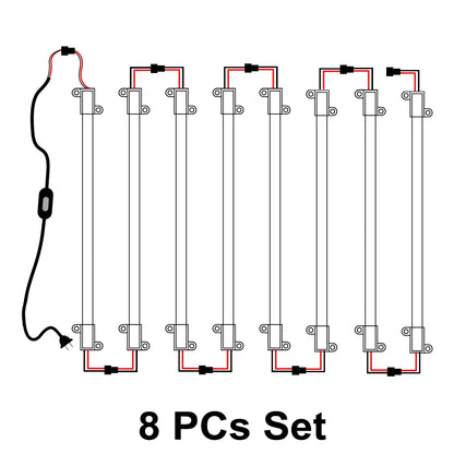 LED Tube Light AC220V  50cm 72LEDs High Brightness Night Bar 2835 Strip Energy Saving lamp for Home Kitchen Cabinet Wall Decor.