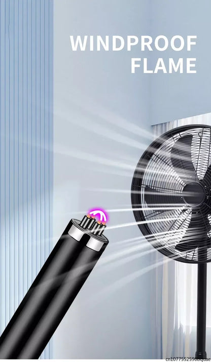 Outdoor Portable Pulse Ignition Gun, Gas Stove Candle BBQ Cooking Kitchen Double Arc Lighter, USB Electronic Lighter.