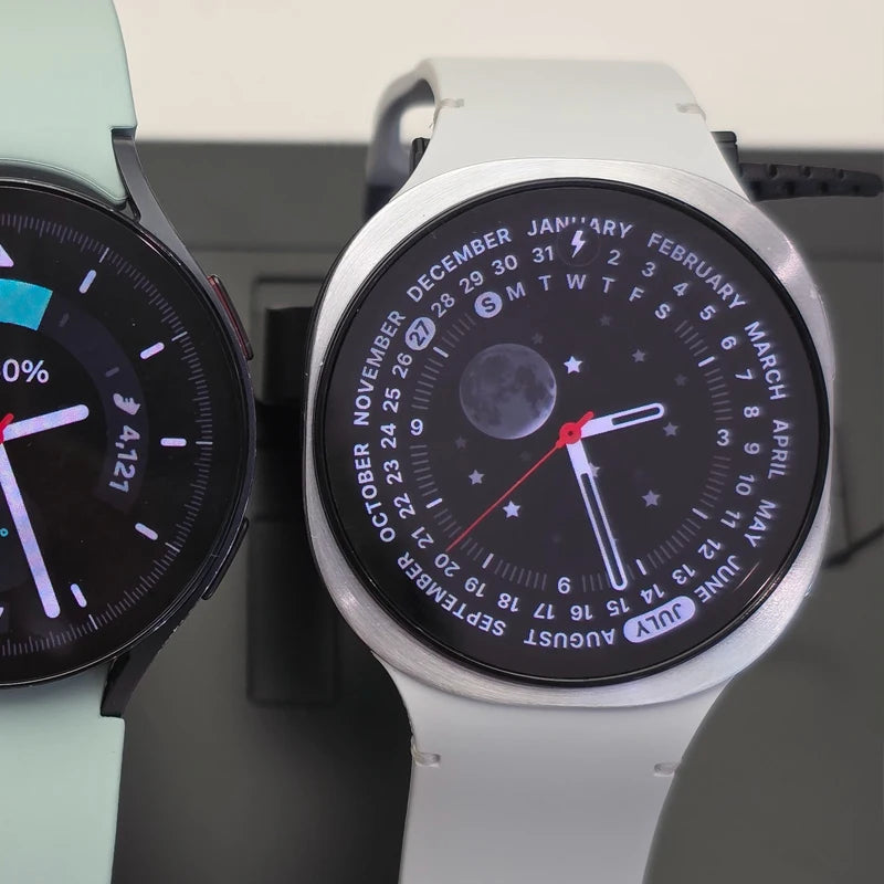 Samsung Galaxy Watch 8 new 2025 30-hour battery life with AOD on, supports wireless charging (charger included); Bluetooth 5.3,.