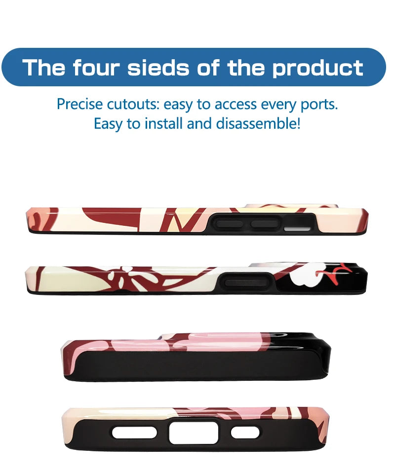 VORMIR 5pcs Coated 2 in 1 Blank Phone Cases for 3D Sublimation Printing Covers for iPhone 17 16 15 14 13 12 11 X XS XR Pro Max.