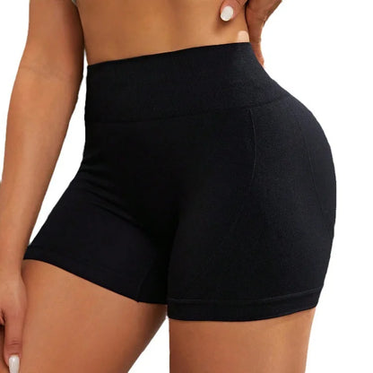 Fitness Shorts Female Tight Cycling Yoga Breathable Sports Pants High Waist.