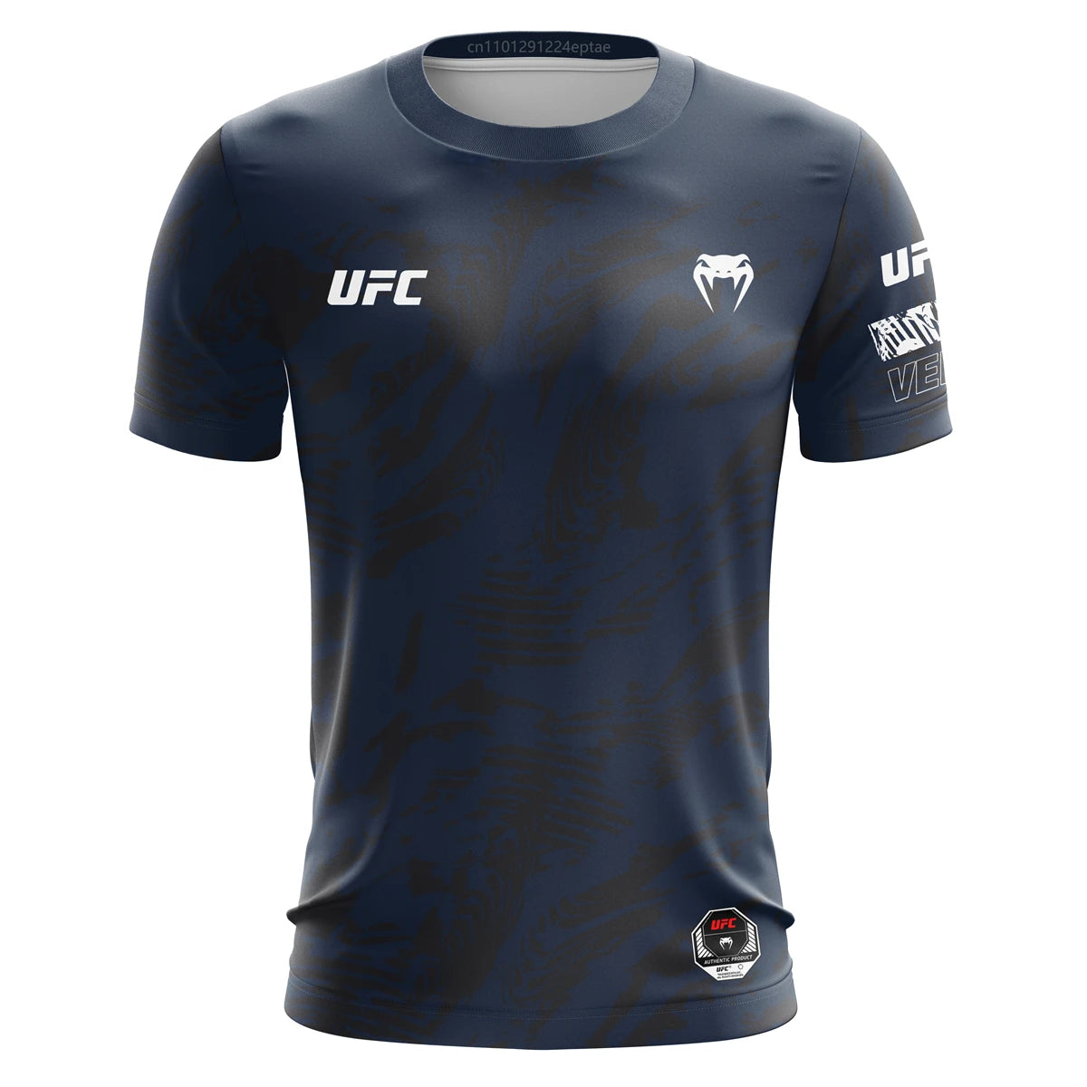 UFC Summer Breathable Combat Boxing Training Uniform MMA Fighting Men's T-shirt Short Sleeve Loose Top Casual Quick Drying Tees.