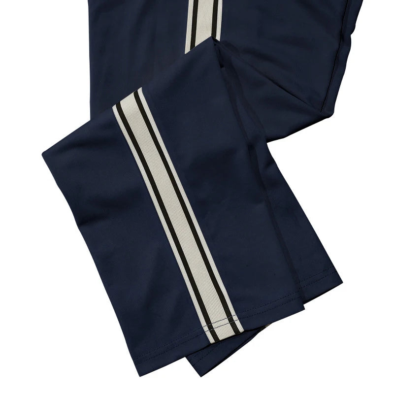 American-style best-selling thin, sporty, casual, simple, trendy, loose, wide-leg jogging long pants for men