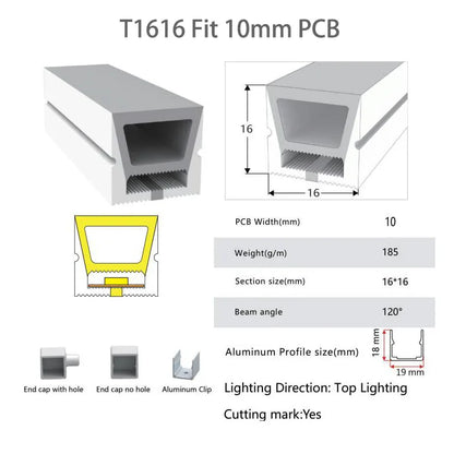 LED Silicone Tube Flexible Neon Soft Lights For SK6812 WS2812B WS2811 DIY Christmas Holiday Decoration Strip Light Tape Rope