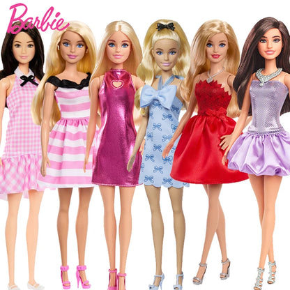 Barbie Dolls Fashionable Barbie Doll Set for Girls Princess Toy Birthday Present.