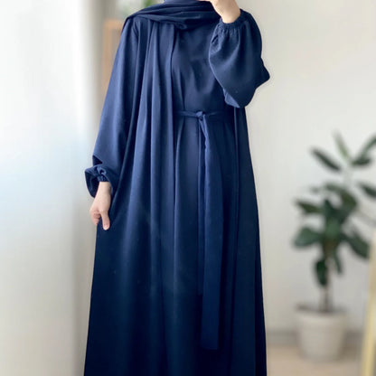 2024 New Muslim Sets for Women Ramadan Prayer Dress Modest Dresses Eid Dubai Abaya Female Islam Clothing Elegant Party Clothes.