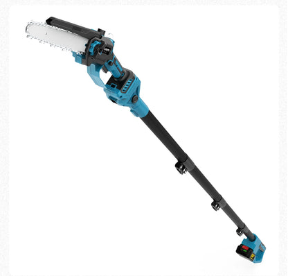 GΣ Bürstenlose Teleskopstange, elektrische Kettensäge, kabellose Hochverschraubungssäge, 2-in-1-Gartenschere für Makita 18 V Akku-Stift