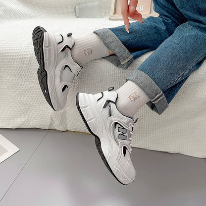 New Spring Autumn Women's Jogging Sneakers Fashion Casual White Breathable Tennis Low Top Vulcanized Shoes Outdoor Trainers.