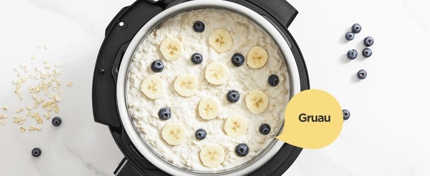 Midea Quick Electric pressure cooker 9-in-1 12 Predefined Programs Instant Stainless Steel Multicooker, Anti-stick Pot, 6L, Black.