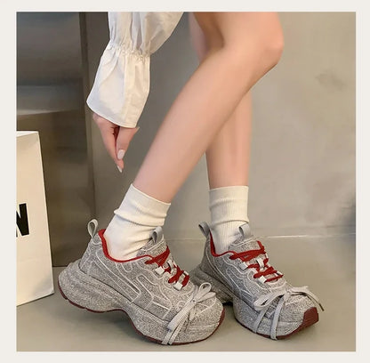 Top Quality Sneakers Women Skate Shoes Rhinestone Women Loafers Platform Fashion Shiny Women's Casual Shoes Crystal Sneaker.