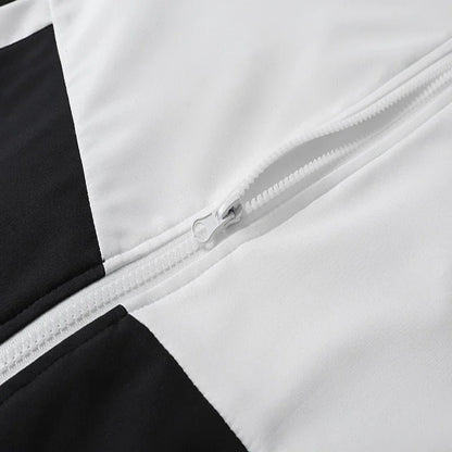 Spring and Autumn Men's Embroidered Hooded Sports and Leisure Set New Fashion Jacket and Pants 2-piece Hip Hop Sports Set.