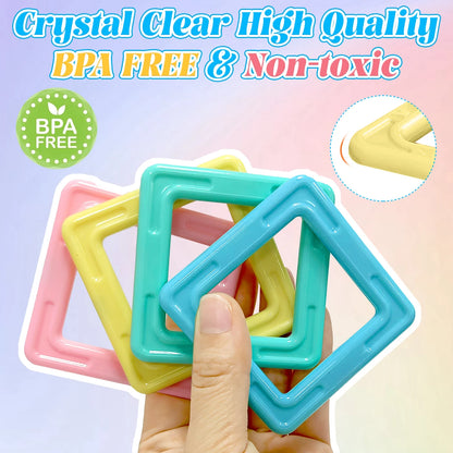 STEM Educational Magnetic Building Blocks Set for Boys & Girls Engaging Magnet set Creative Development Toy for Kids Gift.