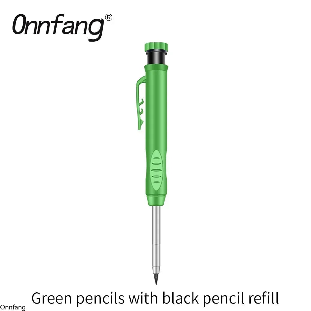 Heiße 2,8mm Markierung Druck bleistift solide Zimmermann Schreiber Schreiner mit Anspitzer für die Holz bearbeitung Zeichnung Briefpapier.